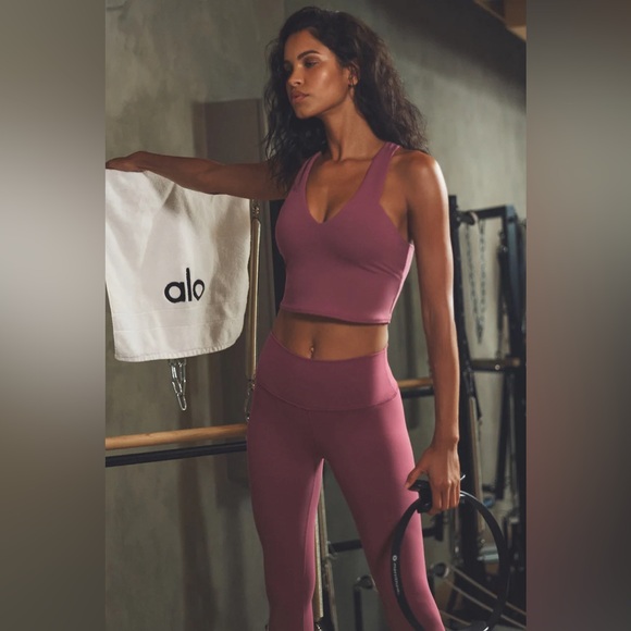 ALO Yoga Other - ALO YOGA | ✨NEW✨ Real Bra Tank in Burgundy Truffle